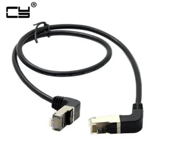 

Elbow Down & Down Angled 90D cat5e 8P8C FTP STP UTP Cat 5e Ethernet Network Cable RJ45 Lan Patch Cord 0.5m 1m 2m 3m 5m Angle