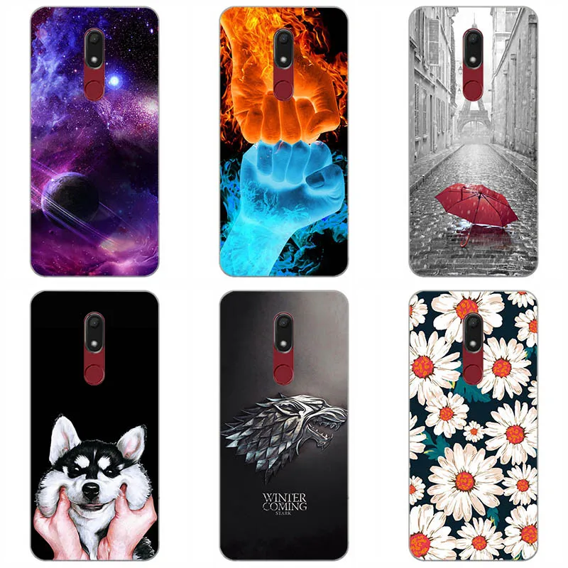

Soft silicone Cover Case For BQ BQ-5700L Space X Silicone Painting Phone Case For BQ 5700L Soft TPU Patterned fitted Case shell