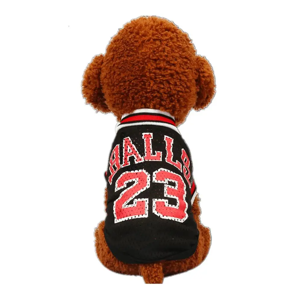 2018 Summer Dog Vest Basketball Jersey Cool Breathable Pet Cat Clothes