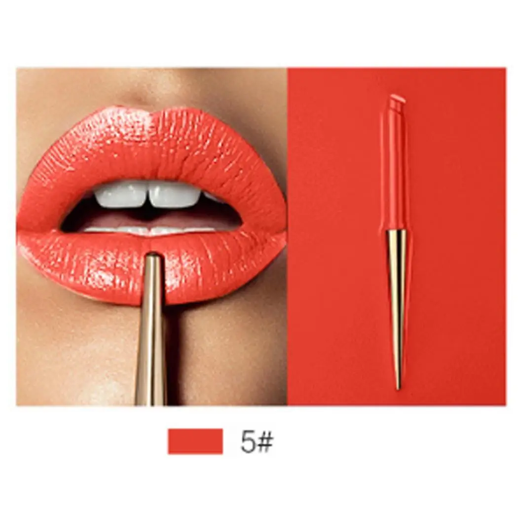 Makeup Cosmetic Matte Long Lasting Waterproof Soft Cream Lipstick 2g Lip Balm Color 1-Color 10