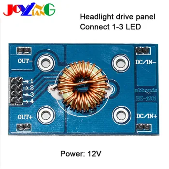 

JYL-1202 Electric Motorcycle Bicycle LED Lamp 1,2,3 LED Series and Parallel Driving Board 12V