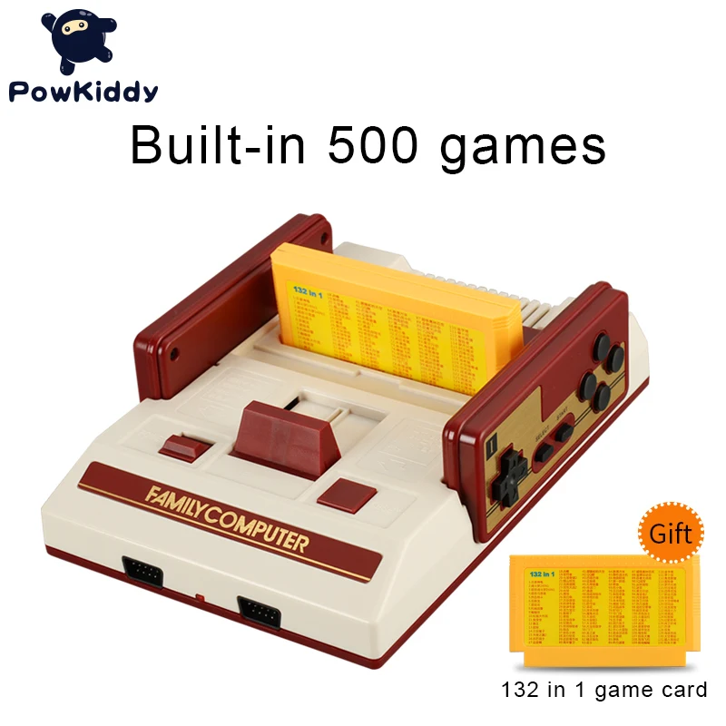 New Video Game Console Classic Family TV video games console player with Built in 500 games+132