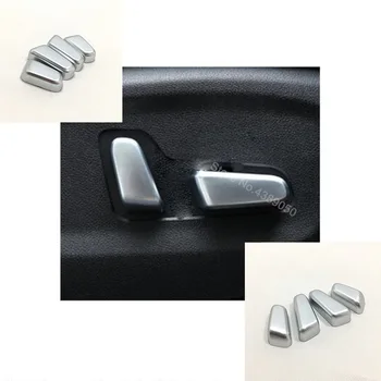 

ABS Matte For Hyundai Kona Encino 20192018 Car Seat Adjustment Switch Cover Trim Car Styling Accessories Decoration Sticker 4pcs