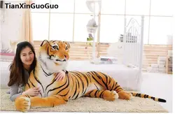 Мягкая игрушка огромный 170 см мультфильм склонны тигр плюшевые игрушки желтый тигр Мягкая кукла подушку подарок на день рождения s0483