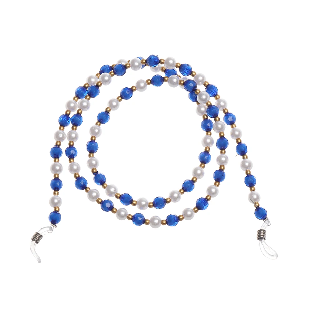 

1PC Fashion Beaded Glasses Chain Cord Sunglasses Eyeglasses Chain Lanyard Handmade Colored Beads Pearl Spectacles Necklace Strap