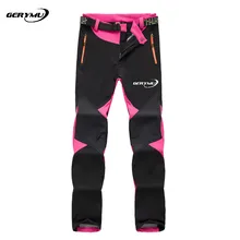 2016 Women Outdoor Sport Winter Hiking Pants Windproof Waterproof Hunting Camping Snowboard Softshell Climbing