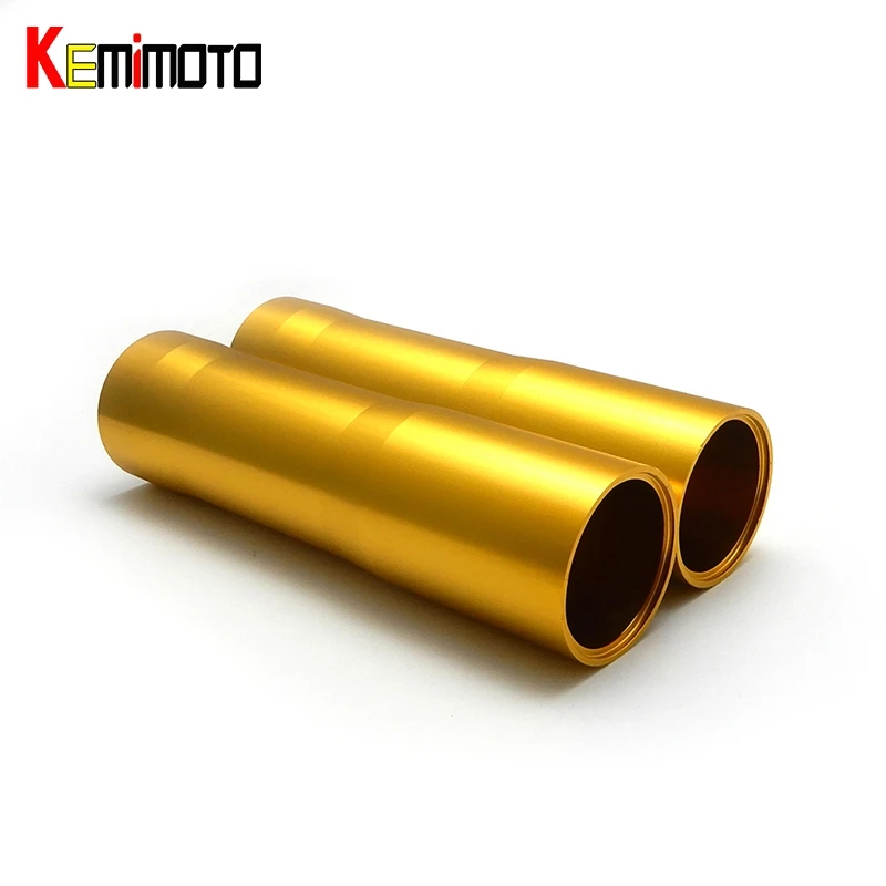 

KEMiMOTO For YAMAHA MT 07 FZ 07 MT-07 FZ-07 Motorcycle CNC Aluminum Front Fork Tube Slider Cover MT07 2014 2015 2016 2017