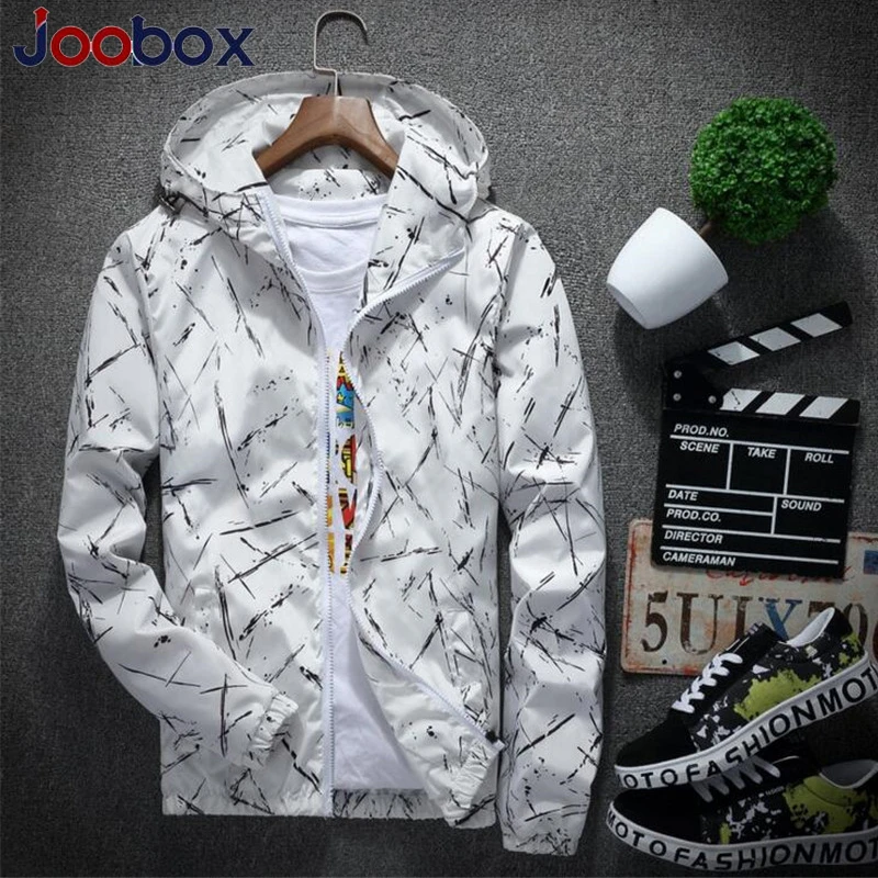 2018 nueva capa de los hombres impresión juventud moda chaqueta con capucha primavera chaqueta masculina otoño ropa de los bombardero hombres casacas para hombre|camisetas hombre|men topst-shirt men funny - AliExpress