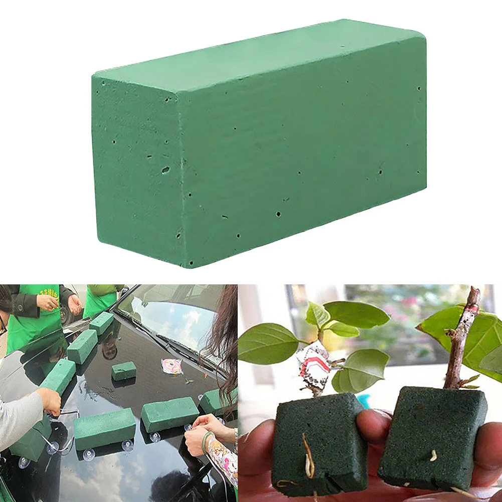 Цветочный дисплей кубики из пенополистирола зеленый флорист DIY для свежих цветов композиции