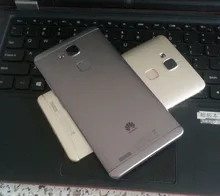 for Huawei Ascend Mate 7 Back Rear Battery Cover Door Sheild Housing Replacement With Fingerprint Scanner