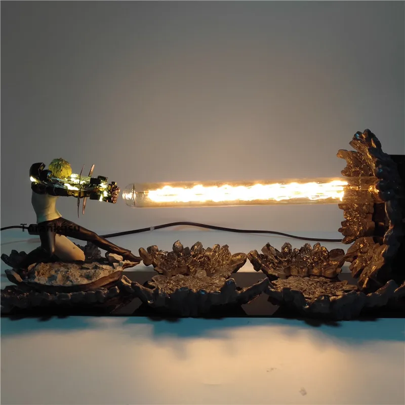 Figura de Ação Soco Homem Genos Incineração Canhões Led Cena Brinquedos Um-soco Anime Estatueta Figura um 4 Cheap Figuras de ação