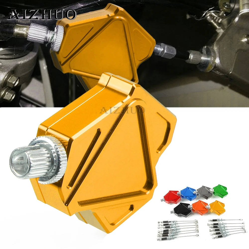 Алюминиевый Рычаг сцепления тормоза CNC для мотоцикла легкая кабельная система