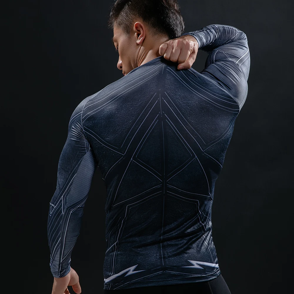 ZOOM 3D Printed T-shirts Men Raglan Long Sleeve Compression Shirt Flash Cosplay Costume crossfit fitness Clothing Tops Male ZOOM 3D Printed T-shirts Men Raglan Long Sleeve Compression Shirt Flash Cosplay Costume crossfit fitness Clothing Tops Male