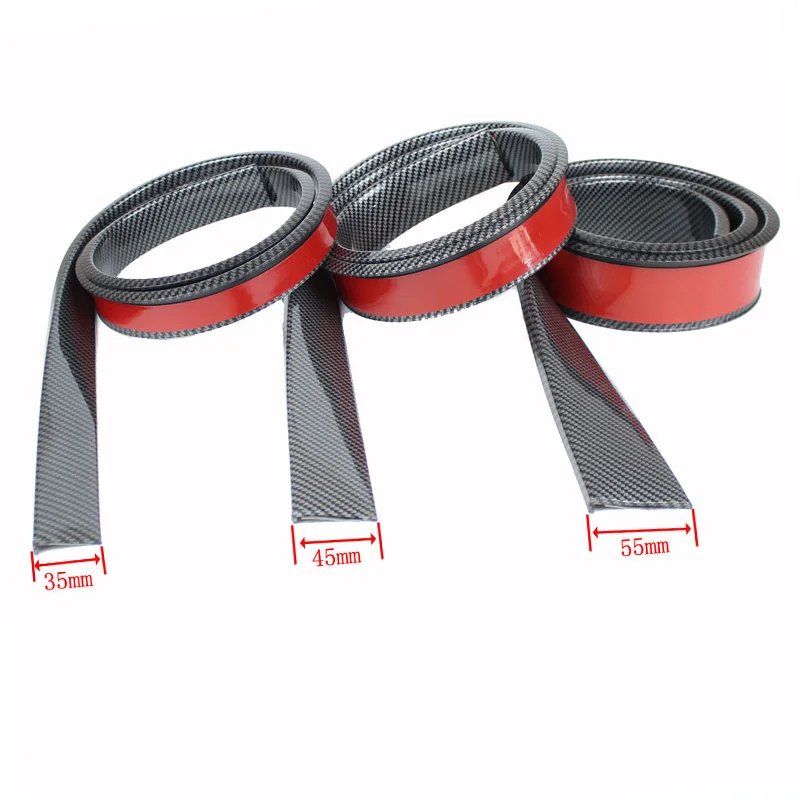 

3.5 / 4.5 / 5.5cm * 150cm Car Wheel Eyebrow Car Wheel Arch Protection Mold Anti-collision Fender Car Stickers