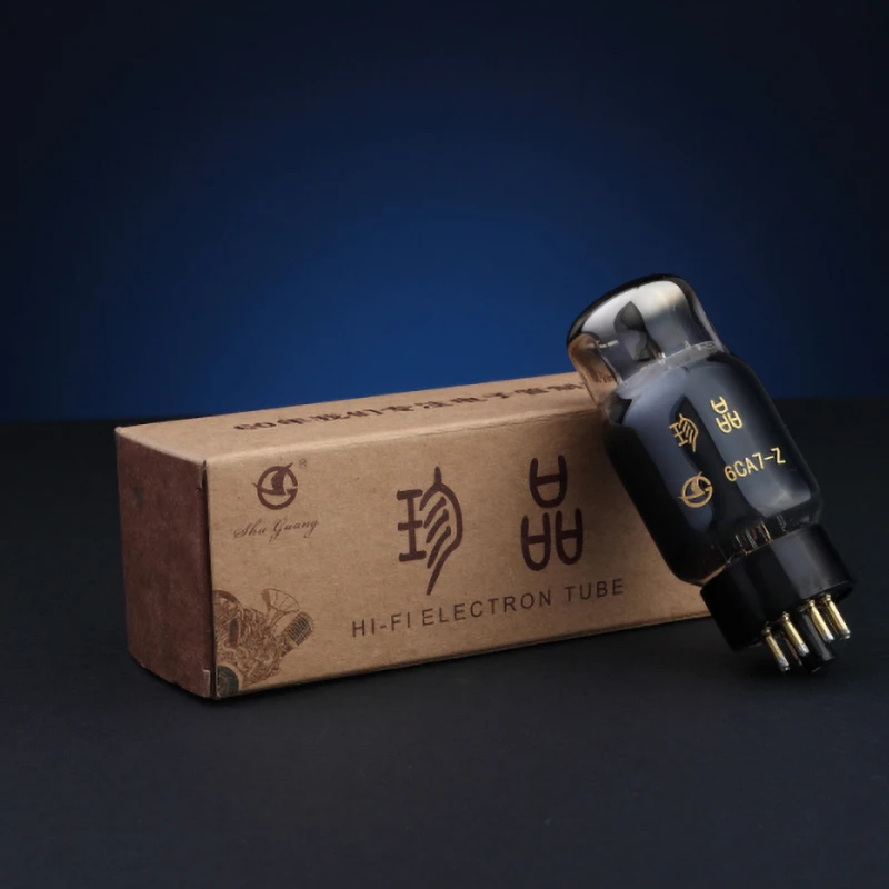 

Shuguang Treasure 6CA7-Z Replace EL34B,6CA7,6CA7-T,WE6CA7 Matched Pair Amplifier HIFI Audio Vacuum Tubes