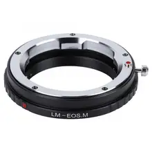 LM-EOSM адаптер объектива кольцевой конвертер для объектива Leica LM для Canon EOS беззеркальный держатель объектива камеры адаптер объектива