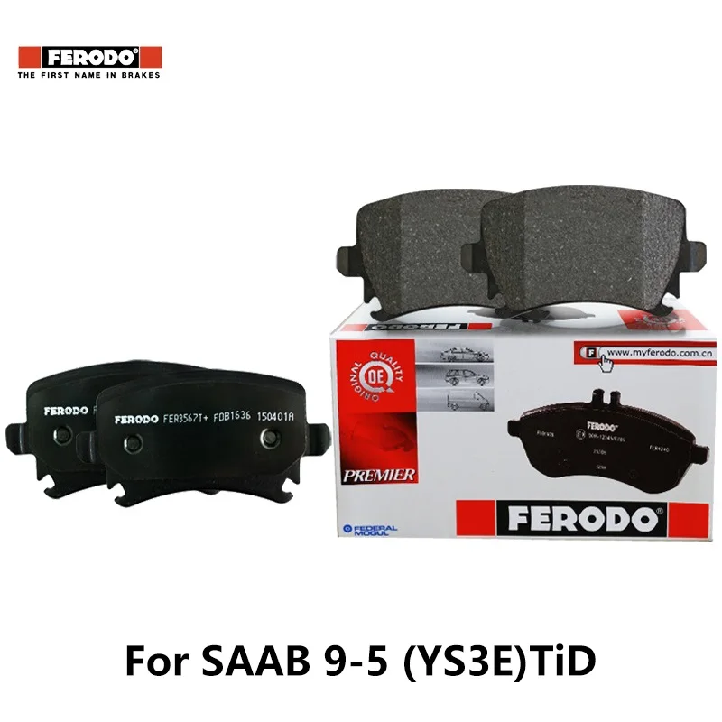 4 шт./компл. Ferodo передние тормозные колодки для SAAB 9-5 (YS3E) TiD 1 9 FDB1068 автозапчасти |