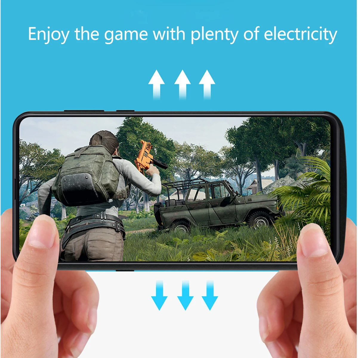 Батарея Зарядное устройство Крышка для Vivo X27 5000 мАч Расширенный Батарея резервного копирования Мощность банковская карта чехол защитный чехол-накладка на заднюю панель