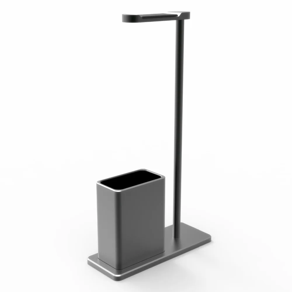 RevoNext Headphone Holder Fashion Design Metal Texture Headphone stand with pen holder Earphone Headset desktop Stand hanger