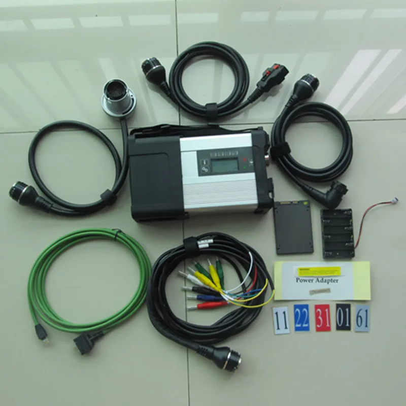  2019 herramienta de diagnóstico MB Star C5 SD conectar más ordenador portátil D630 HDD Software de 