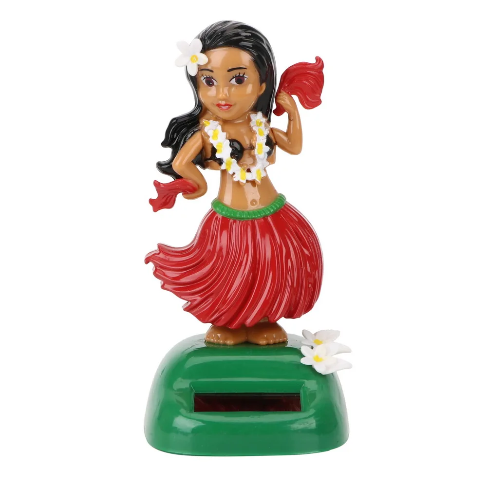 Игрушка Hula на солнечной батарее с вращающейся головой украшение для салона