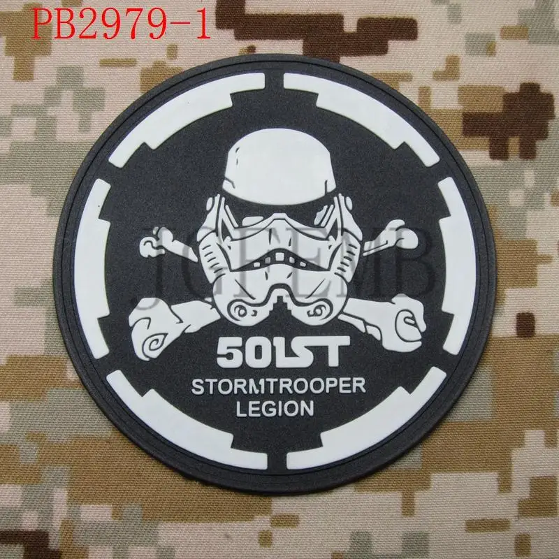 501st Штурмовик Легион логотип тактический боевой дух 3D ПВХ патч