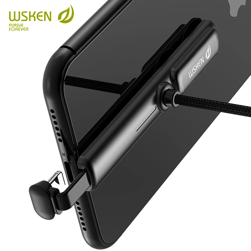 WSKEN телефон игра зарядный провод для iPhone XS Max X 8 7 6 5 5S usb ...