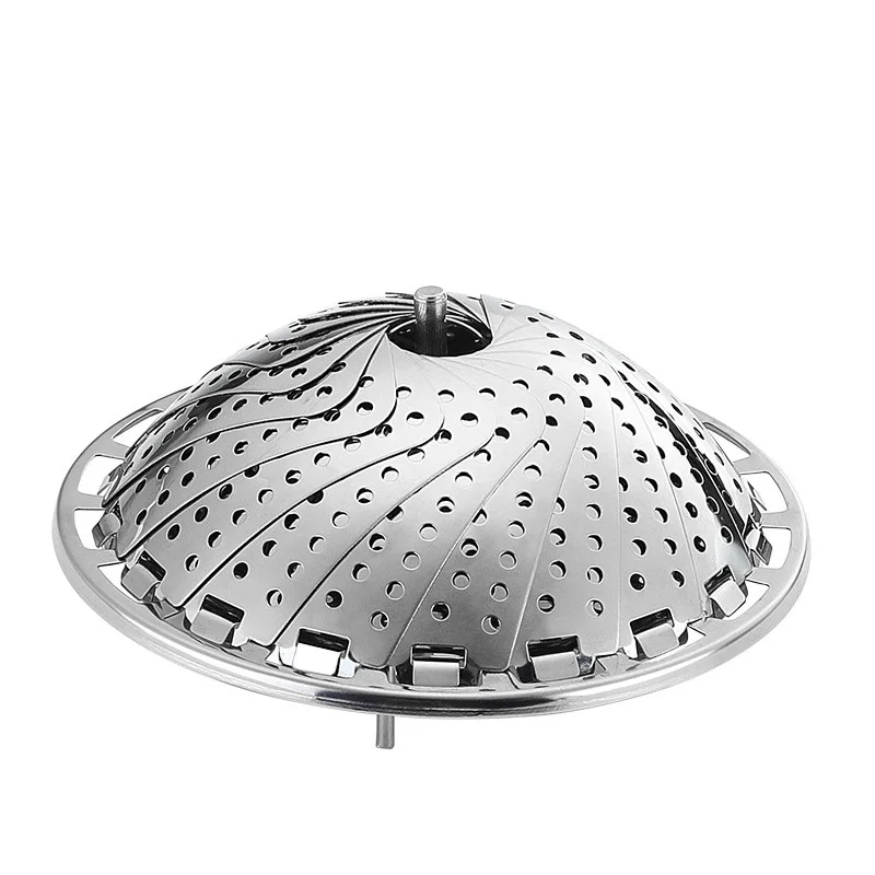 Stainless Steel Steamer Basket For Instant Food Folding Kitchen Tool Pot Accessories For Cooking Expandable Fit Various Size Pot