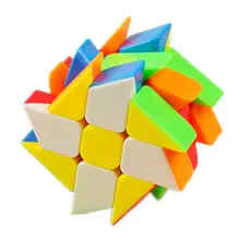Moyu Mofangjiaoshi 5,7 см куб-мельница без наклеек магический скоростной зеркальный куб Cubing класс Cubo Magico