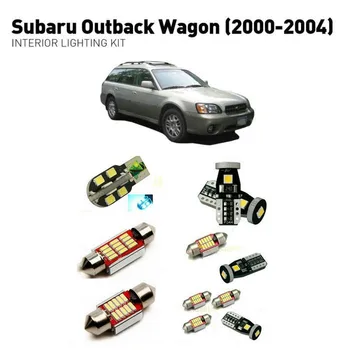 

Led interior lights For Subaru outback wagon 2000-2004 12pc Led Lights For Cars lighting kit automotive bulbs Canbus