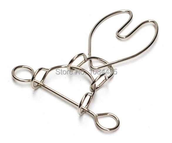 Classic Puzzle Game Metal Heart Wire Puzzles Game for Adults Kids