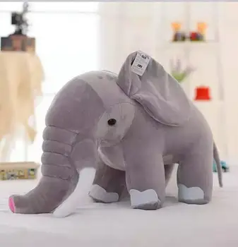 

80cm Plush toy doll ultra realistic elephant Plush toys stuffed animal doll birthday gift
