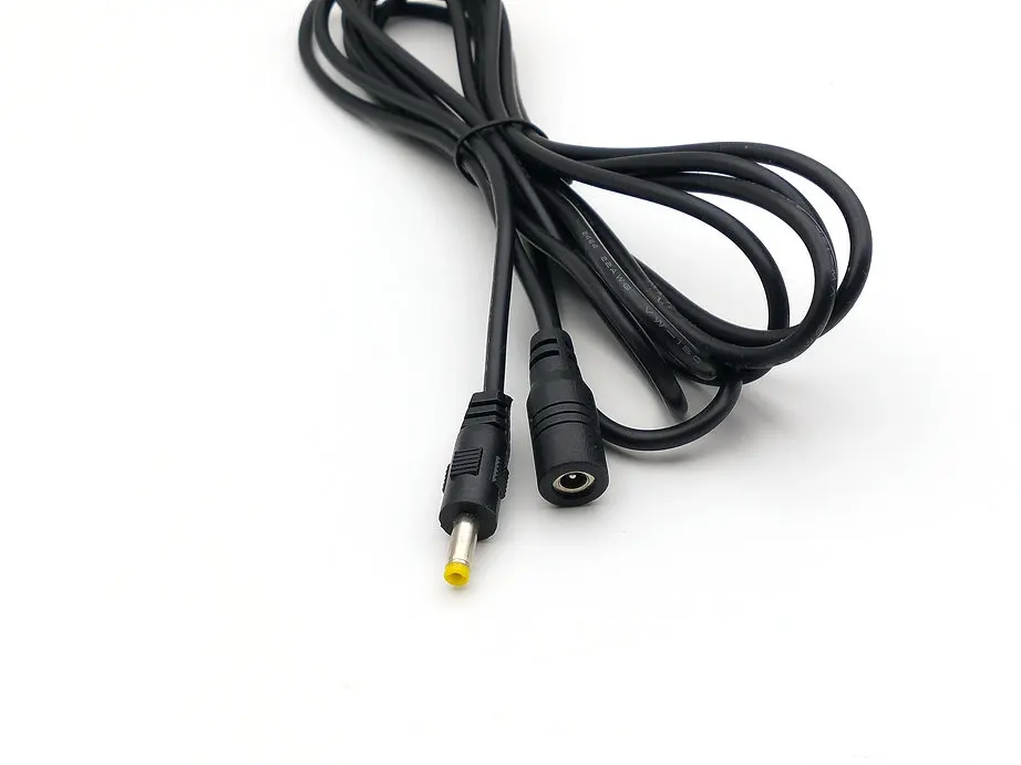 100 шт. DC 4,0 мм x 1,7 мм мама до 4,0 мм x 1,7 мм папа 3 м 22AWG Кабель-адаптер Лот