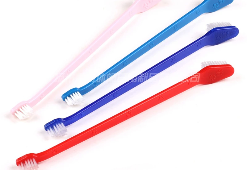 Title 10, New Pet Toys Dog Toothbrush Set Double Sided Ca...