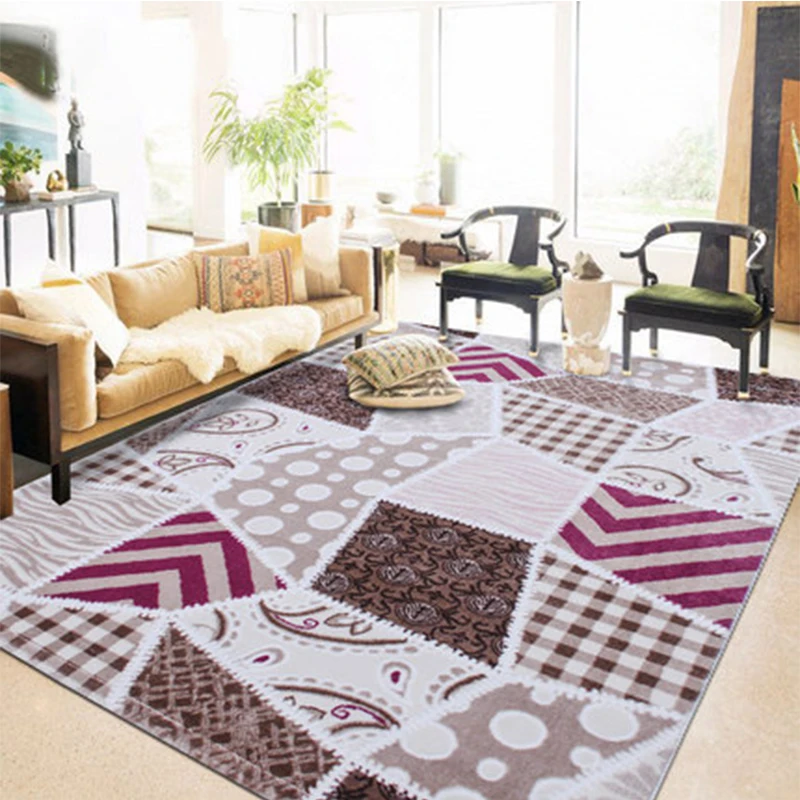 

160x230CM Europe Plant Flower Carpet Area Rug For Bedroom Livingroom Carpet Kitchen Baths Mat Door Mat Anti-Slip Home Decoration