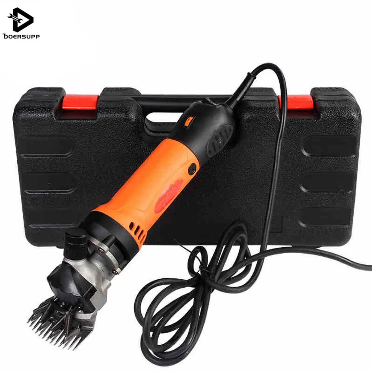 

Doersupp AU Plug 690W 220V Electric Sheep Shearing Machines Supplies Clipper Sheep Goats Alpaca Shears Adjustment Pusher