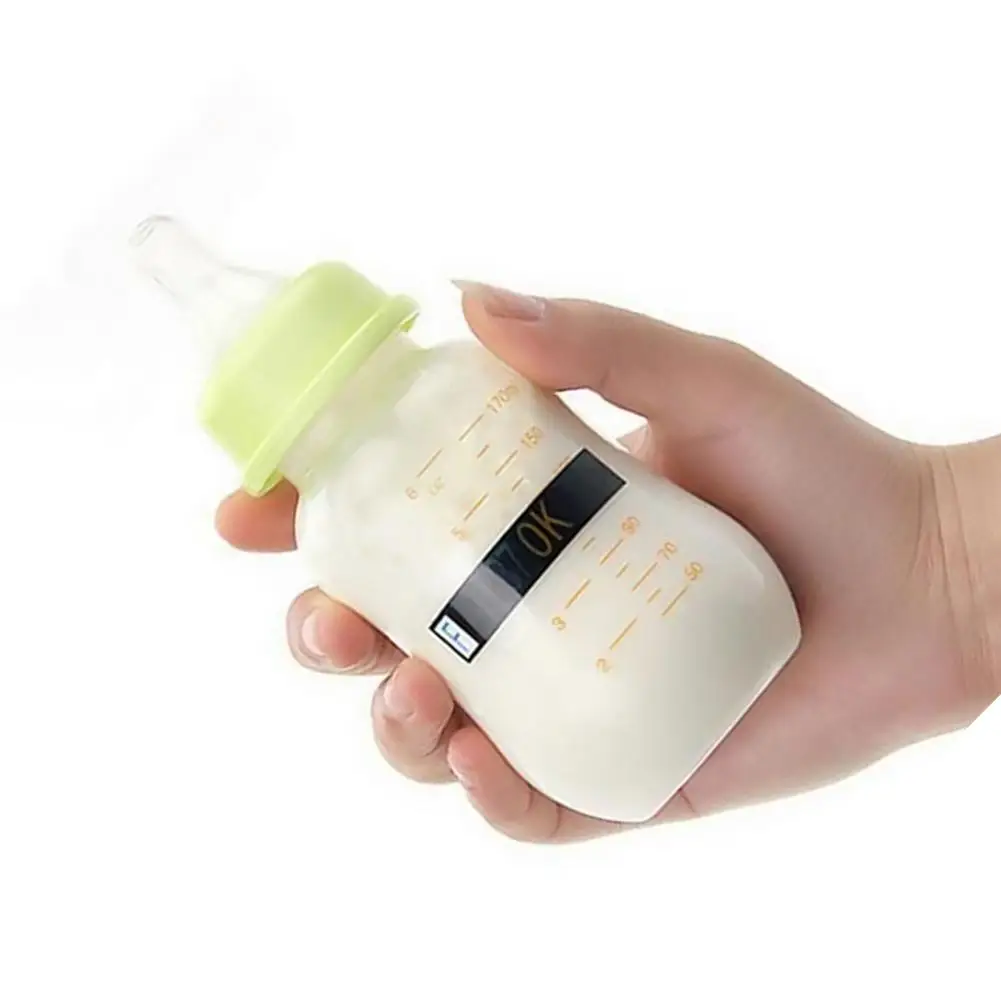 

Infant Baby Milk Bottle Temperature Test Paper Strip Thermometer Sticker Babies Safely Thermometers Temperature Measuring Card