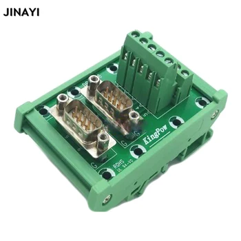 

5pcs DB9 9 pin D-SUB DR-9 Male Female signals Adapter Terminal PCB Breakout Connector Terminals
