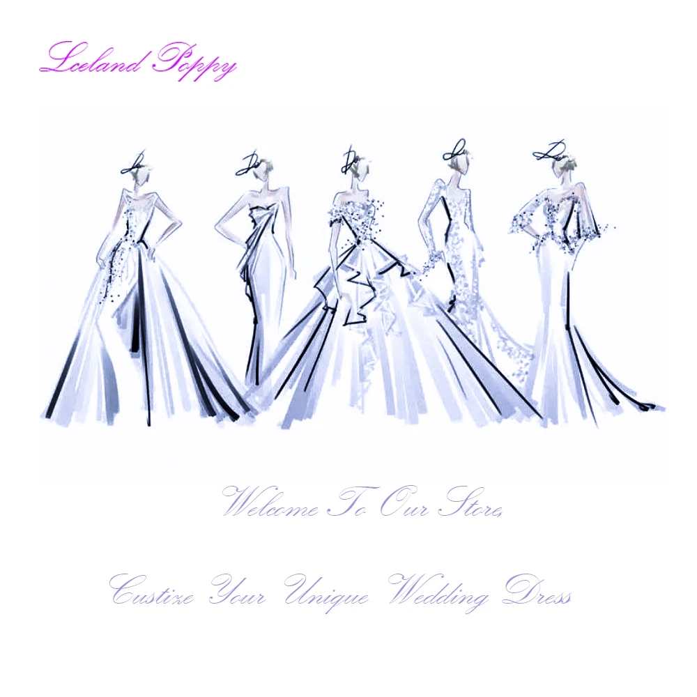 Роскошные свадебные платья с аппликацией в виде русалки,, круглый вырез, длинные рукава, отделанный бисером, со съемным шлейфом, свадебное платье, Vestido de Noiva