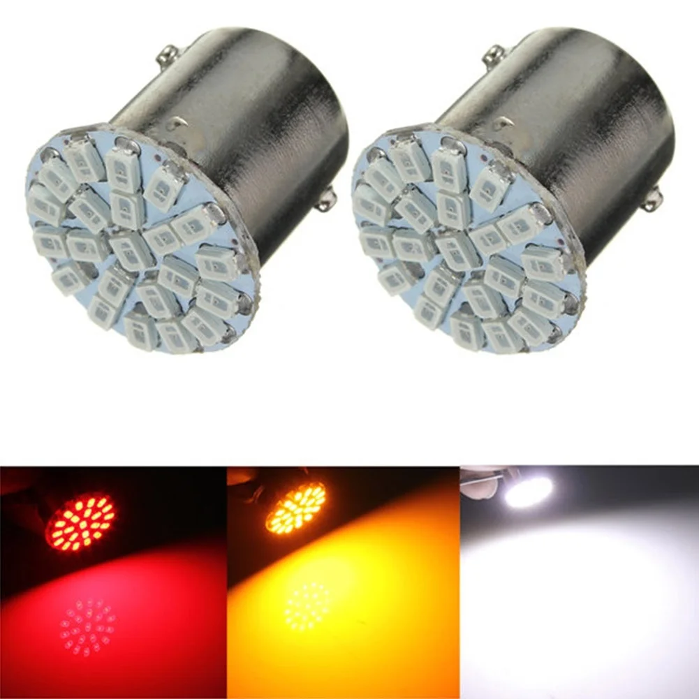 

1156 BA15S 1206 22SMD White LED Brake Turn Light Auto Mobile Wedge Lamp Tail Bulb Super Bright DC 12V 88 WWO66