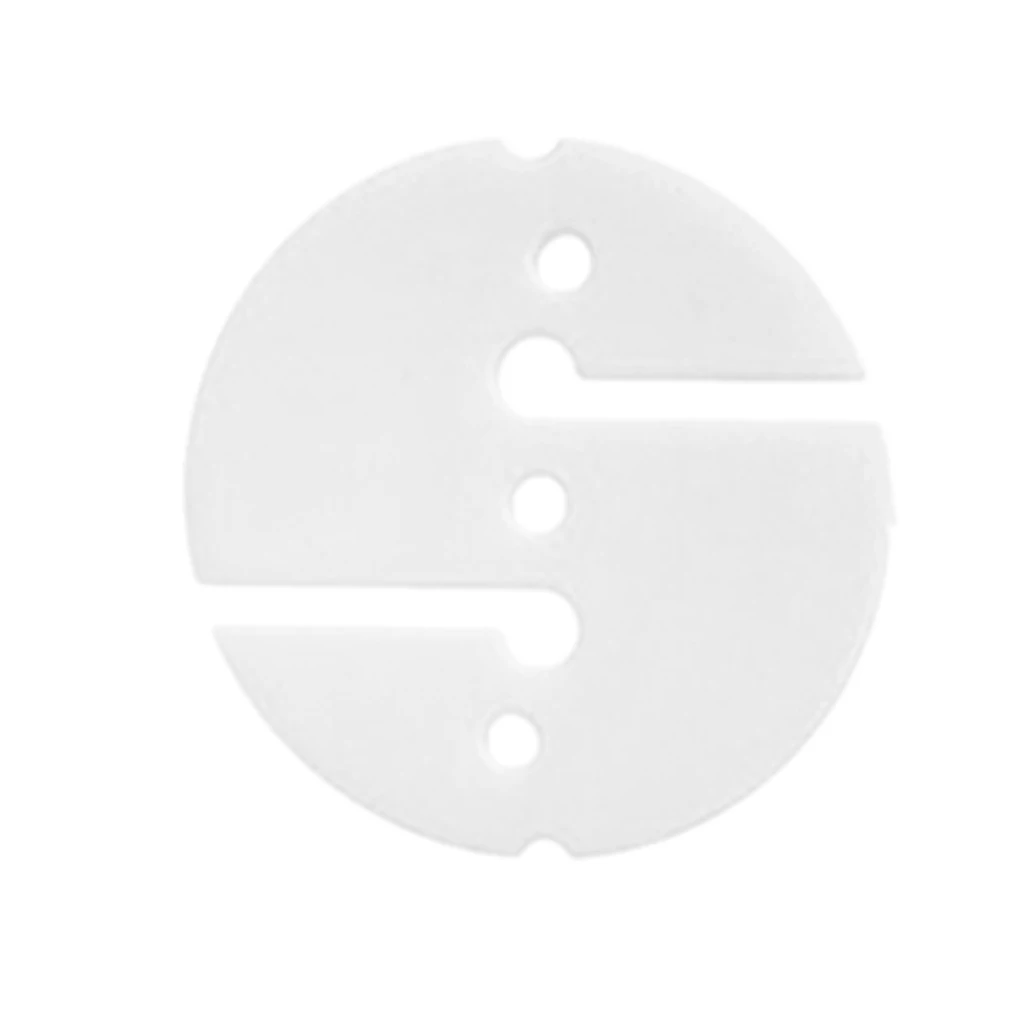 5 Pieces PVC Round Dive Line Arrow Marker 6 cm Diving Safe Accessories Replacement for Scuba Diving / Freediving / Snorkeling