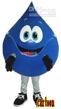 

Blue Drop cartoon Mascot Costume Fancy Dress Animal mascot costume free shipping
