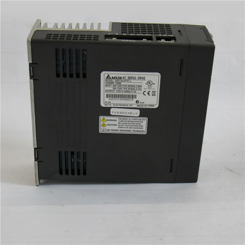 ECMA-C10807SS+ ASD-A2-0721-L Delta 220V 750W 2.39NM 3000r/мин 80 мм тормоз серводвигатель переменного тока Привод комплекты с 3 м кабель