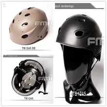 Тактическая ФМА защита для спорта на открытом воздухе CS Recon Тактический шлем без аксессуаров безопасность и выживание BK/DE/FG