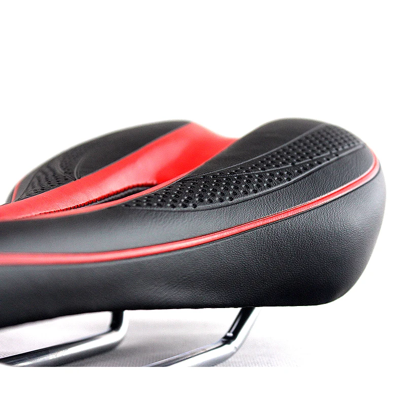 Mountainous Bicycle Cushion Sports Hollow Breathable Soft Seat Riding Saddle Folding Car Accessories