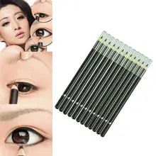 Горячая Распродажа 12 шт./компл. бренд Водонепроницаемый жидкая подводка для глаз, черный цвет, подводка для глаз, карандаш для макияжа Быстрая A19