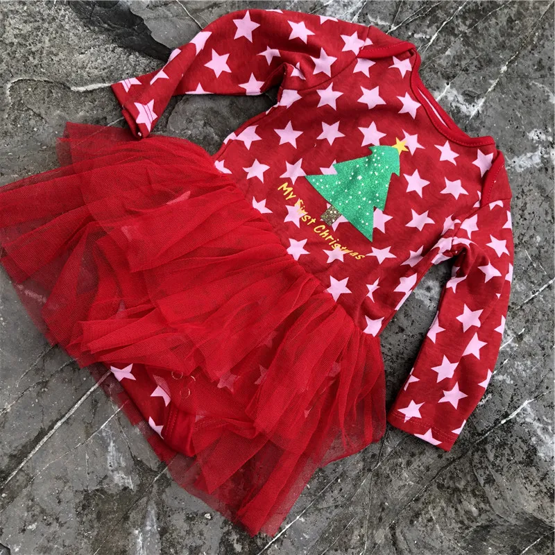 

baby romper baby clothes Christmas rompers newborn for children for newborns new years gift xc029-c
