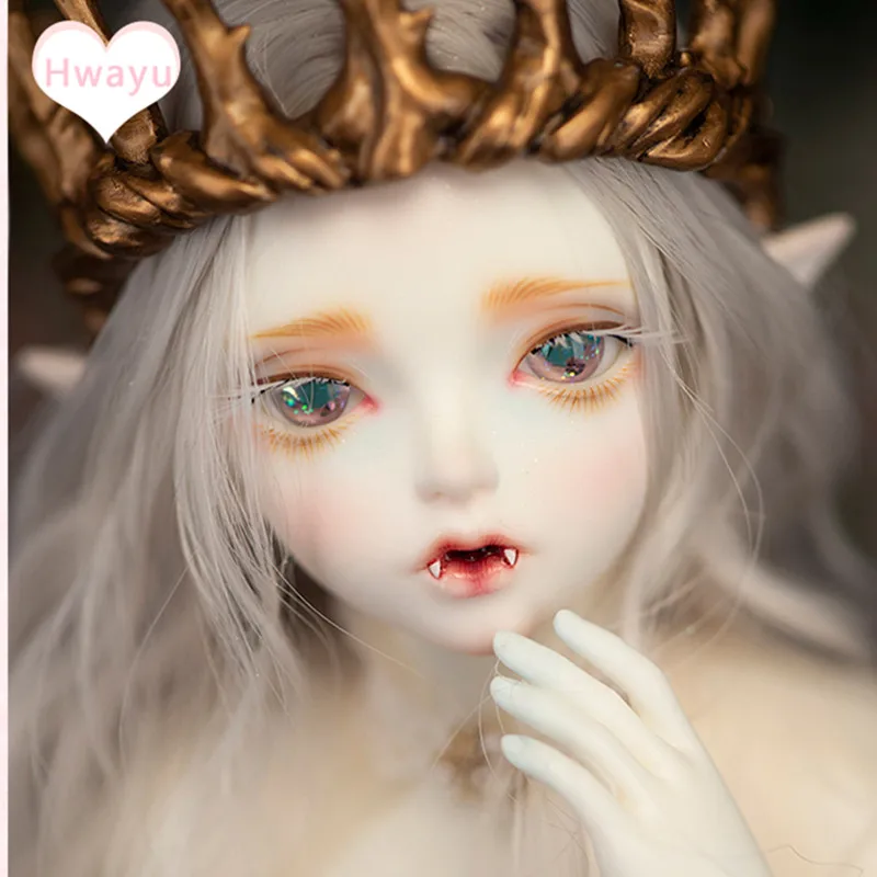 Ручная BJD Кукла SD baby 1/4 девочка Hwayu эльф шарнирная кукла свободный глаз