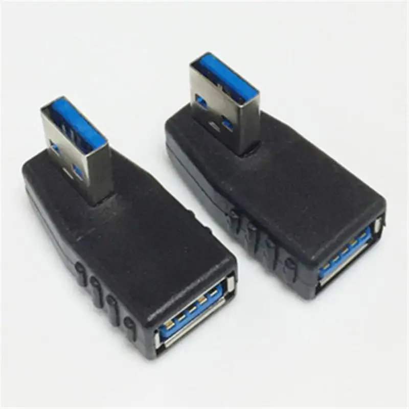 

90Degree USB 3.0 A male to female Adapter Connector Angle Extension Extender