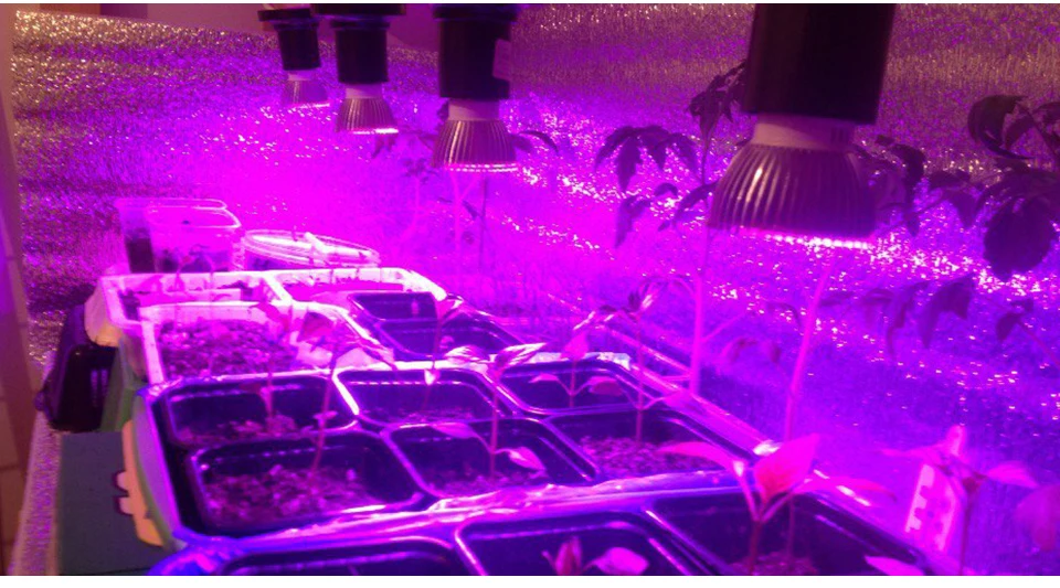 Полный спектр E27 светодиодный растет ламп 5730 40 78 светодиодный S диода Фито лампы 85-265 В ампулы светодиодный e27 светать fitolampy для растений